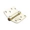 Global Door Controls 4 in. x 4 in. Bright Brass Steel Spring Hinge with 5/8 in. Radius, PK3 CPS4040-5/8-US3-3 - alternate 3